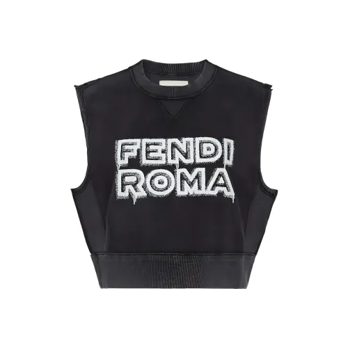 FENDI SS23 Свитшот Женский Черный