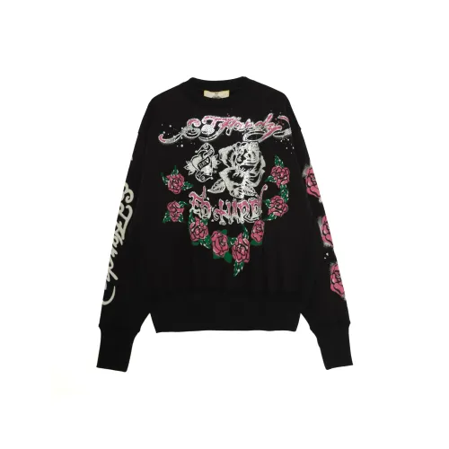 Ed Hardy Черные Женские Свитшоты