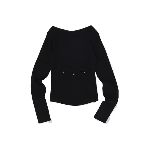 LOW CLASSIC Черный Женские Трикотаж