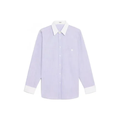 CELINE Синие Женские Рубашки