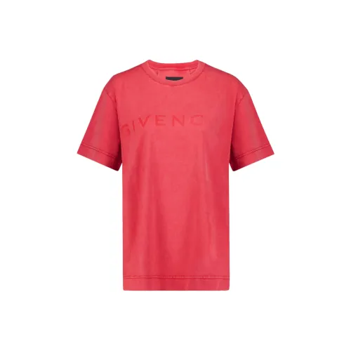 GIVENCHY SS24 T Рубашка Женская Китайский Красный