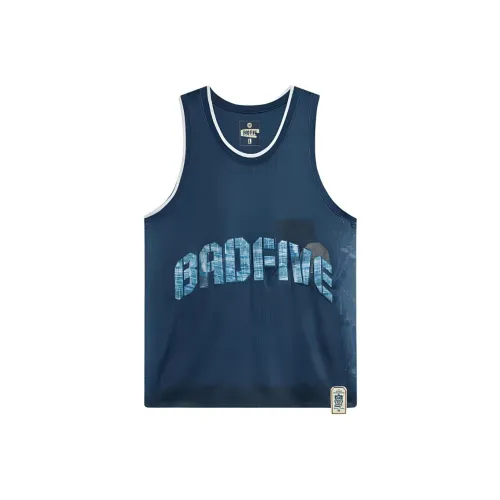 LINING Баскетбольная Джерси Мужская Морская Соль С принтом по всей поверхности