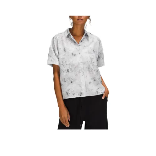 lululemon Рубашка Женская Aquila Носорог Серый