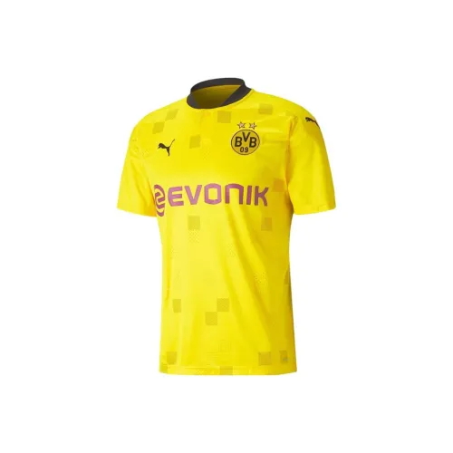 PUMA Borussia Dortmund Чашка Футбол Джерси Мужской Желтый