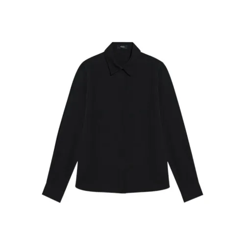 Theory Черные Женские Рубашки
