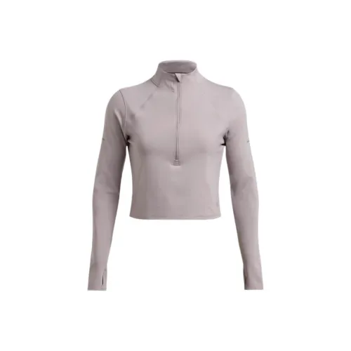 Under Armour Launch Elite Серые Женские Футболки