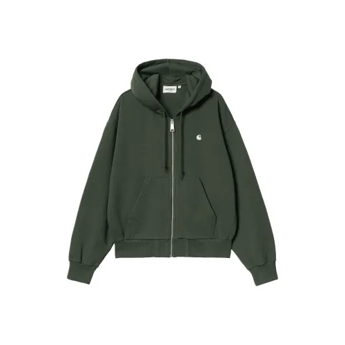 Carhartt WIP FW24 W' С капюшоном Casey Куртка Женская Зеленая