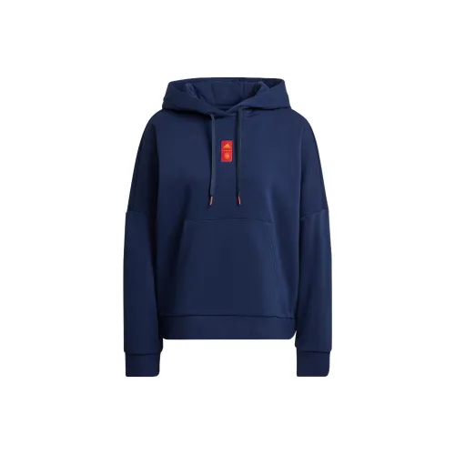 Adidas Синий Женские Свитшоты