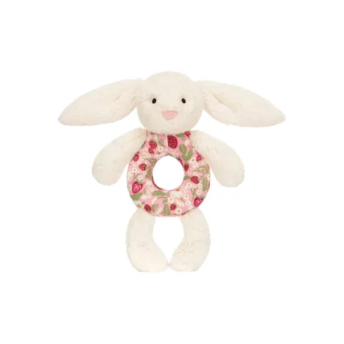 JELLYCAT Bunny Collection Цветочный Ткань Айвори Колокол Белый Rei Куклы Плюшевая Кукла 18 см Высота