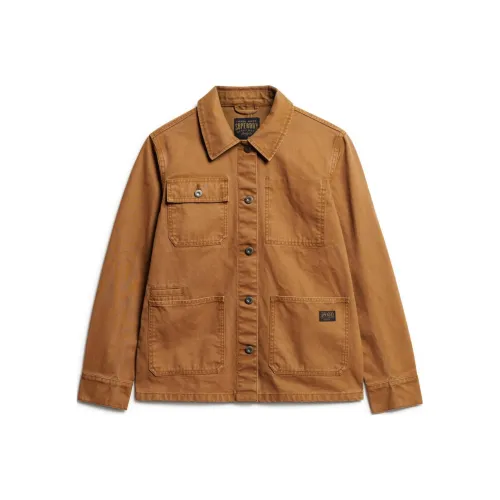SUPERDRY Куртки и Пальто Женские Коричневый