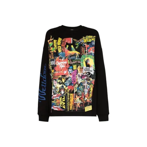 WE11DONE Свитшот Женский Черный
