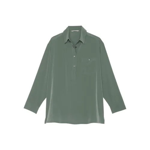 Victoria's Secret The Mix Рубашка Женская Бирюзовая Деревянный Зеленый