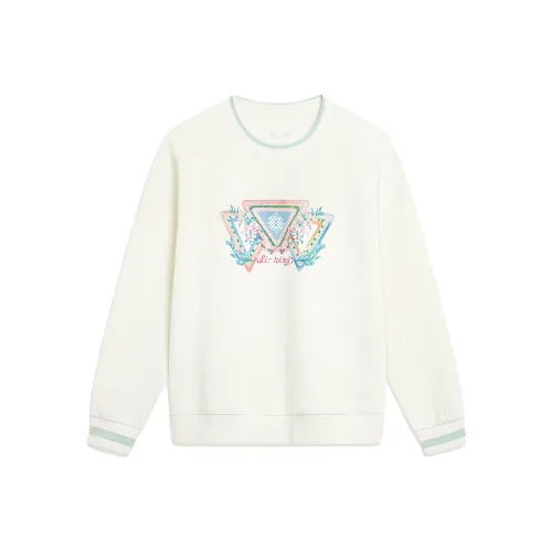 LINING Chinese Culture Series Толстовка Женская Айвори