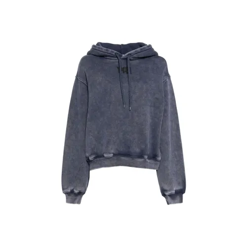 Alexander Wang FW24 Свитшот Женский Морской Синий