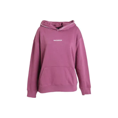 New Balance Толстовка Женская Розовая