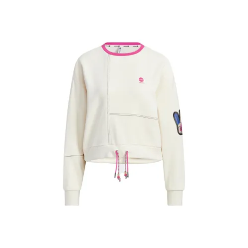 ADIDAS NEO Толстовка Женская Розовая Белая