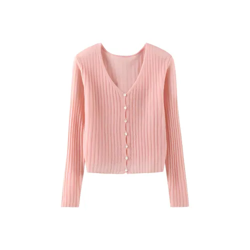 MAIGRE SIMHAT Кашемир Свитер Женский Светло-Розовый