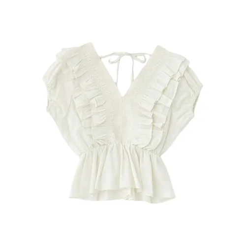 MOUSSY Белые Женские Рубашки