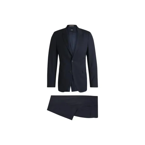 Hugo Boss Бизнес-костюм мужской синий