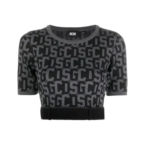 GCDS Черные Женские Футболки