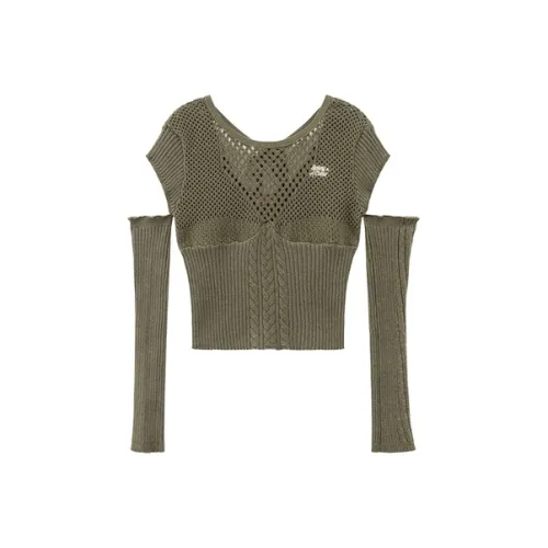 CHUU Зеленый Женский Трикотаж