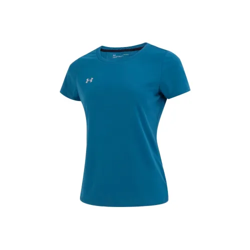 Under Armour T-Shirt Женская Синие Зеленые