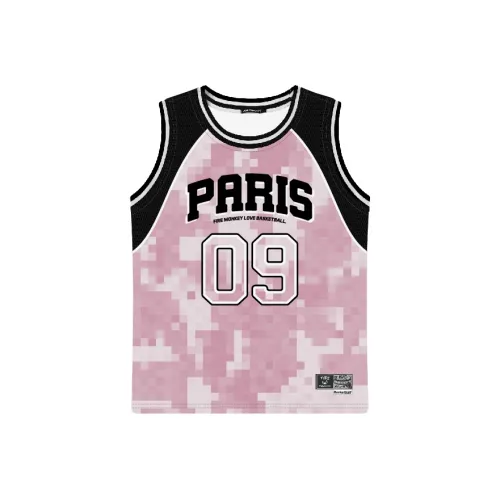FireMonkey Баскетбольная Джерси Унисекс Ярко-Розовая