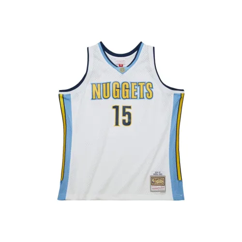 MITCHELL NESS X NBA Denver Nuggets SWINGMAN Fan Edition Баскетбольная Джерси Мужская Белая