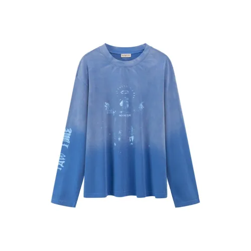 NO ONE ELSE T-Shirt Унисекс Синий