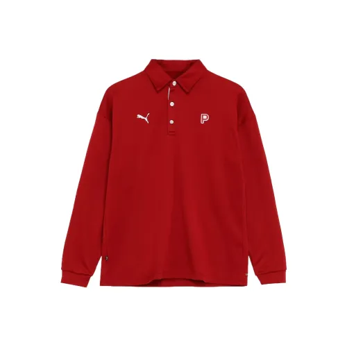 PUMA Fire Red Мужская Гольф Одежда