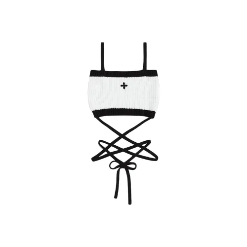 SMFK x Wonderland Небесно-белые Женские Камисоли