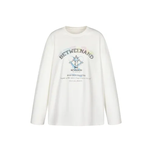 BETWEENAND T-рубашка Женская Белая