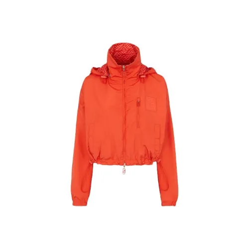 Fendi X Skims Collaboration Red Женские Куртки