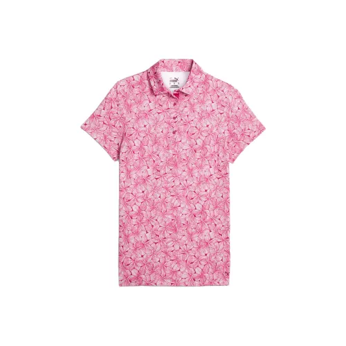 PUMA Mattr Plumeria Розовый Женские Поло