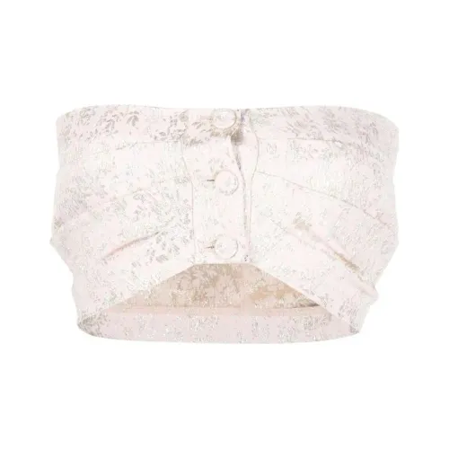 PHILOSOPHY DI LORENZO SERAFINI Светло-розовый Женские Топы без бретелек