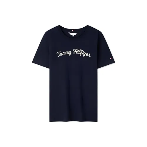 Tommy Hilfiger Темно-синие Женские Футболки