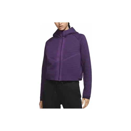 Nike Куртка Женская Темно-фиолетовая