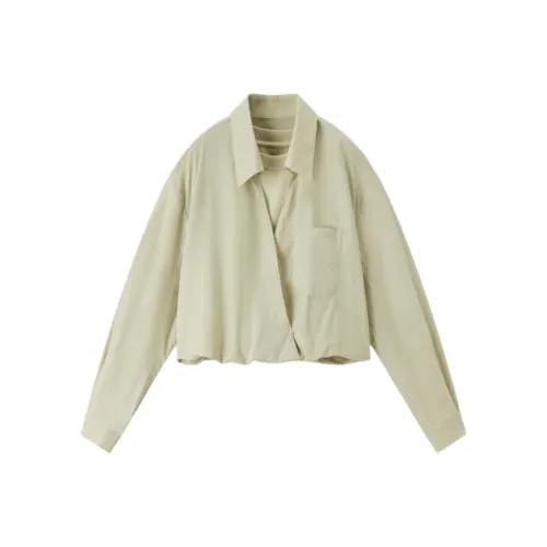 EICHITOO Рубашка Женская Светло-Зеленая