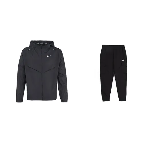 nike Повседневная спортивная одежда Унисекс Черный