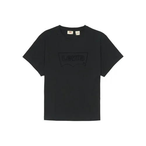 Levis Черные Женские Футболки