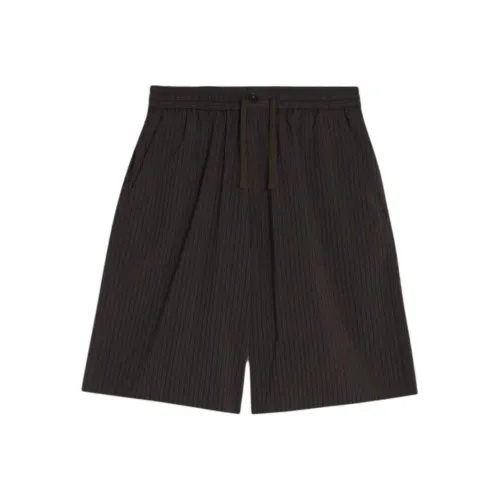 Maison Kitsune Повседневные шорты Мужские Коричневые