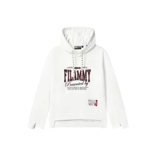 FILA x MIHARA YASUHIRO Кокосовый молочный белый Женские свитшоты