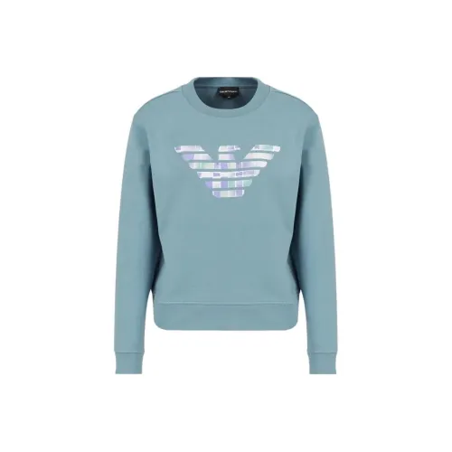 EMPORIO ARMANI Синий Женские Свитшоты