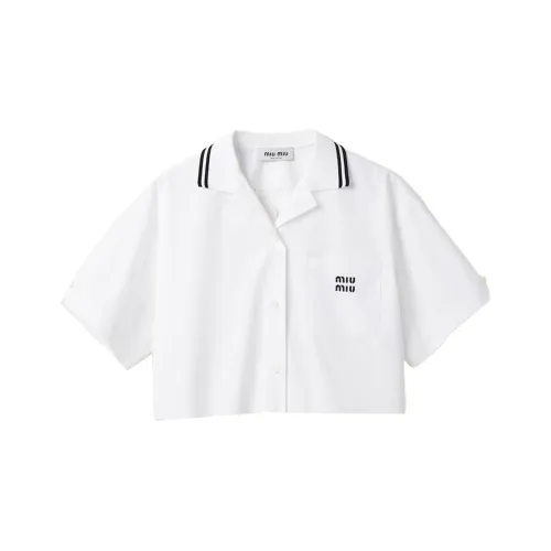 MIU MIU Белые Женские Рубашки