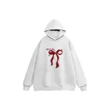 Белый, серый, бант