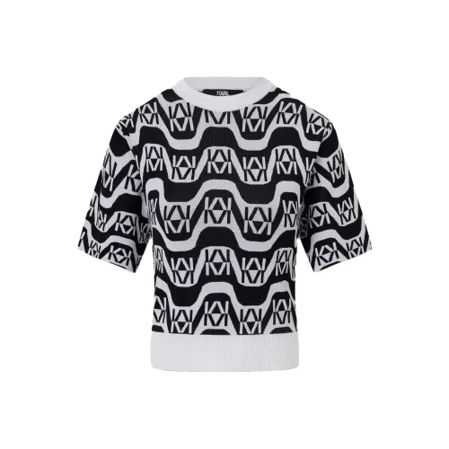 Karl Lagerfeld Трикотаж Женский Черный Белый