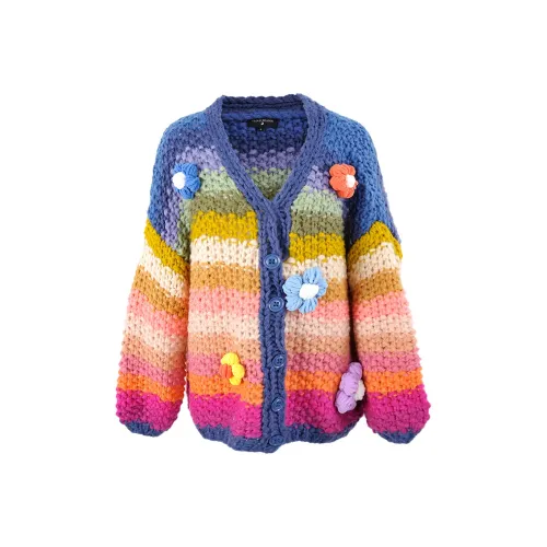 CLOUD SEASON Радужный Женский Трикотаж