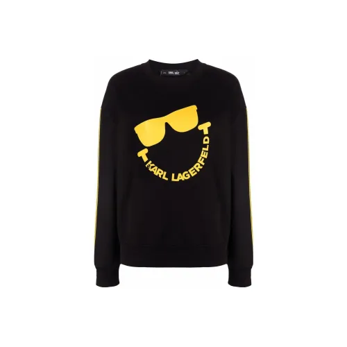 Свитшот KARL LAGERFELD женский черный