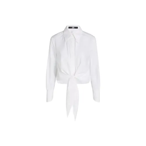 Karl Lagerfeld Рубашка Женская Белая
