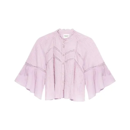 ISABEL MARANT ETOILE Рубашка Женская Лиловый Фиолетовый